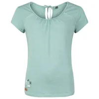 chillaz - women's hide the best time to chill flower - t-shirt taille 40, turquoise