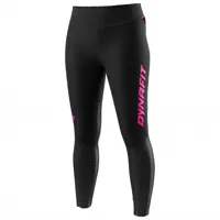 dynafit - women's reflective tights - collant de running taille s, noir
