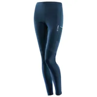 löffler - women's tights thermo innenvelours - collant de running taille 36, bleu