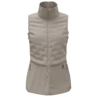 odlo - women's vest zeroweight insulator - gilet de running taille l, gris
