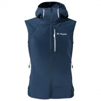 vaude - women's larice vest ii - gilet softshell taille 34, bleu