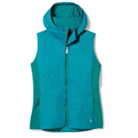 smartwool - women's smartloft vest - gilet en laine taille xs, turquoise