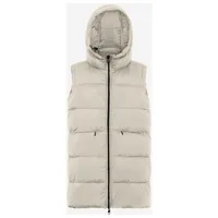 ecoalf - women's marangualf vest - gilet synthétique taille m, beige