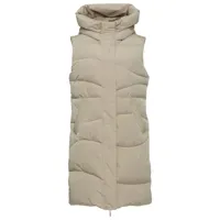 mazine - women's wanda vest - gilet synthétique taille xs, beige