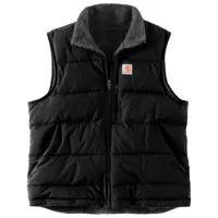 carhartt - women's relaxed fit montana insulated vest - gilet d'hiver taille s, noir