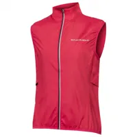 endura - women's pakagilet - gilet de cyclisme taille m, rouge