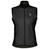 scott - women's vest gravel warm merino - gilet de cyclisme taille m, noir