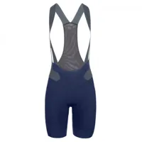 q36.5 - women's salopette gregarius ultra - pantalon de cyclisme taille l, bleu