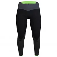 q36.5 - women's winter tights - pantalon de cyclisme taille xs, noir