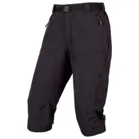 endura - women's hummvee 3/4 short mit innenhose - pantalon de cyclisme taille xl, gris