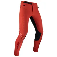 leatt - women's mtb gravity 4.0 pants - pantalon de cyclisme taille s, rouge