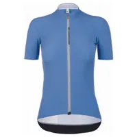 q36.5 - women's jersey short sleeve l1 pinstripe x - maillot de cyclisme taille s, bleu