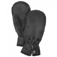 hestra - leather swisswool classic mitt - gants taille 10, gris