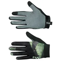 northwave - women's air lf  full fingers glove - gants taille m, noir/gris