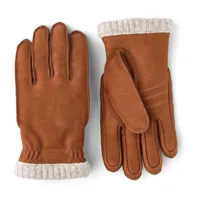 hestra - joar nubuck - gants taille 10;11;7;8;9, brun