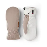 hestra - women's czone primaloft inverno mitt - gants taille 6, blanc