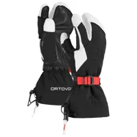 ortovox - women's merino freeride 3 finger glove - gants taille xs, noir