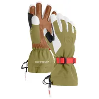 ortovox - women's merino freeride glove - gants taille s, vert olive