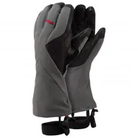 mountain equipment - hyper couloir gauntlet - gants taille xl, gris/noir