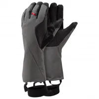 mountain equipment - super couloir gauntlet - gants taille m, gris