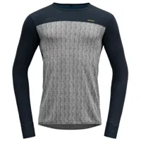 devold - kvitegga merino 230 shirt - t-shirt en laine mérinos taille l, gris