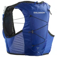 salomon - active skin 4 set - gilet de running taille 4 l - s, bleu