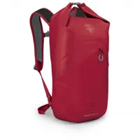 osprey - transporter roll top wp 25 - sac à dos journée taille 25 l, rouge
