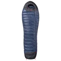 pajak - core 400 - sac de couchage en duvet taille short, bleu