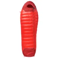 pajak - radical 4z - sac de couchage en duvet taille long;short, rouge