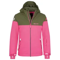 trollkids - girl's hallingdal jacket - veste hiver taille 164, rose