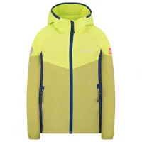 trollkids - kid's sira jacket - coupe-vent taille 104, jaune