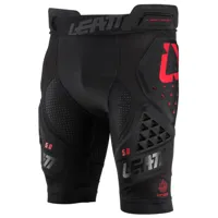 leatt - dbx 5.0 3df impact shorts - short de protection taille s, noir
