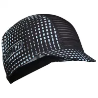 bioracer - technical cap - bonnet de cyclisme taille one size, blanc/gris;bleu;noir;turquoise