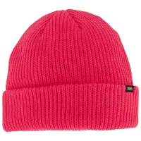 vans - women's core basic beanie - bonnet taille one size, rouge