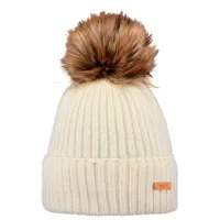 barts - women's augusti beanie - bonnet taille one size, beige