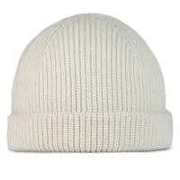 buff - knitted beanie ervin - bonnet taille one size, gris/beige