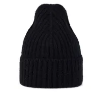 buff - knitted beanie nilah - bonnet taille one size, noir