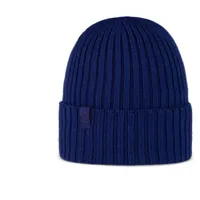 buff - knitted beanie norval - bonnet taille one size, bleu