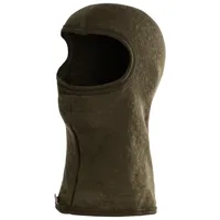 woolpower - balaclava 200 - cagoule taille one size, noir;vert olive