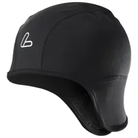 löffler - windstopper cycling skull cap - bonnet de cyclisme taille s/m, noir