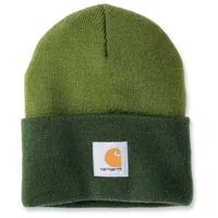 carhartt - knit cuffed tow-tone beanie - bonnet taille one size, vert olive/vert