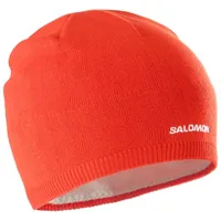 salomon - salomon beanie - bonnet taille one size, rouge