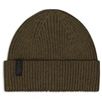 mons royale - fjord 100% merino beanie - bonnet taille one size, brun