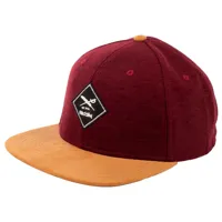 iriedaily - jugga snapback - casquette taille one size, rouge