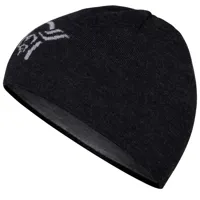 norrøna - /29 light merinoull logo beanie - bonnet taille one size, noir