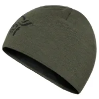 norrøna - /29 light merinoull logo beanie - bonnet taille one size, vert olive