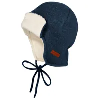 maximo - kid's baby-parkacap - bonnet taille 45 cm, bleu