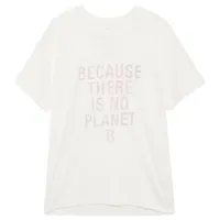 ecoalf - women's aostaalf - t-shirt taille xs, blanc