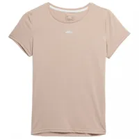 4f - women's functional t-shirt f193 - t-shirt taille s, beige
