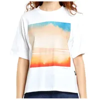 dedicated - women's t-shirt vadstena stina warm sky taille l;m;s;xl;xs, blanc